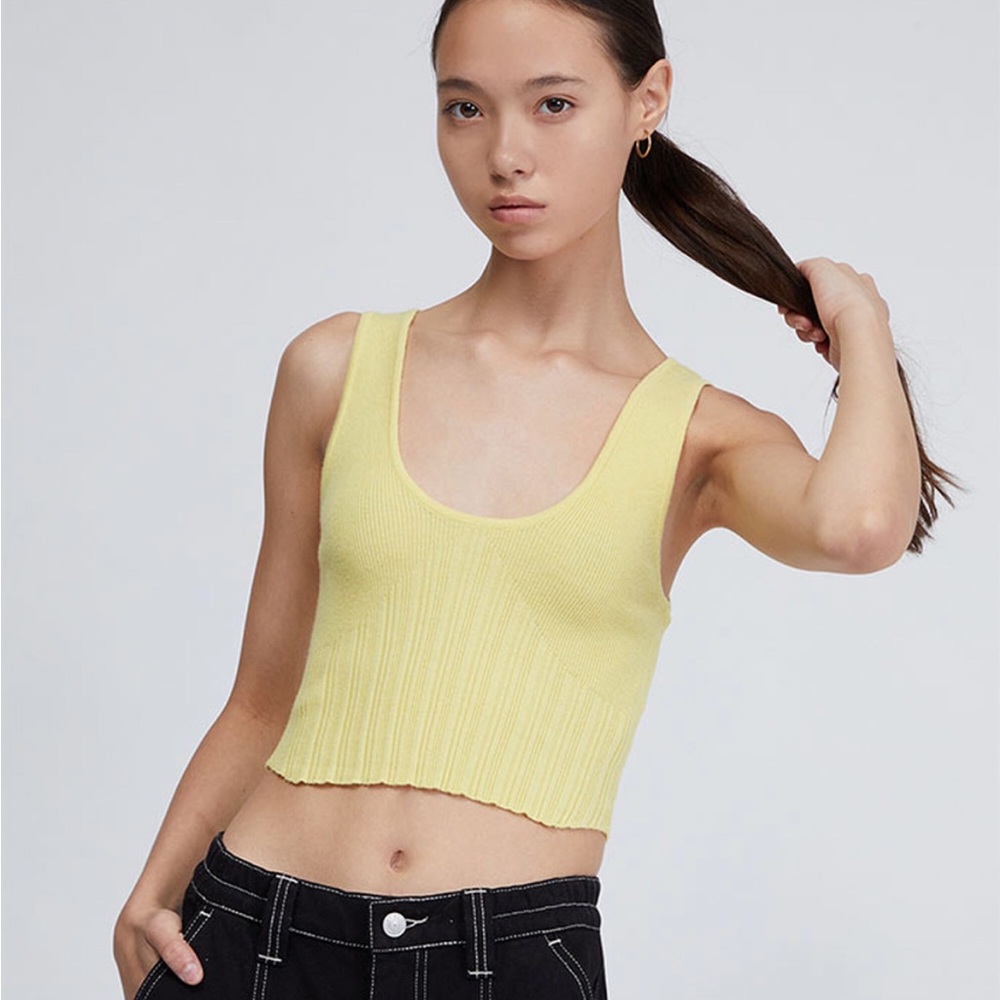 Yellow new brandy tank💛
